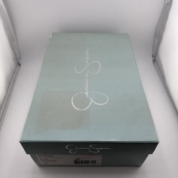 Jessica Simpson Women’s Sammi Black Suede Platform Wedge Heels Size 9 M NWB - Picture 10 of 10